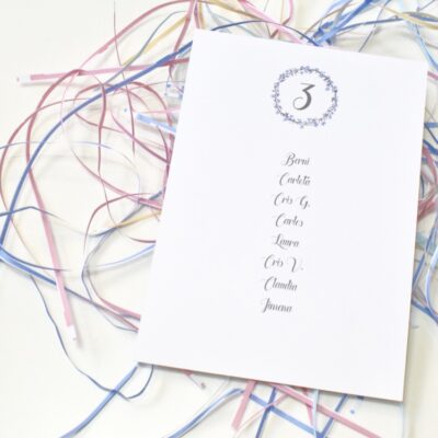 Seating Plan Paula y Germán