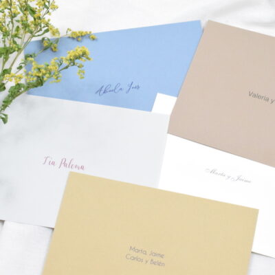 Impresión de sobres