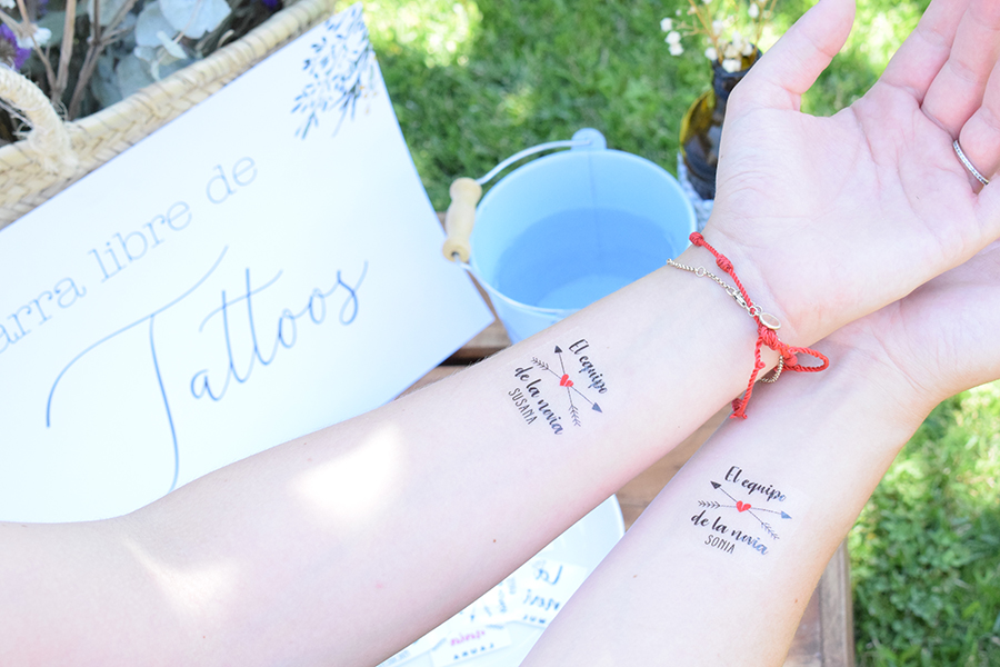 Tatto equipo de la novia 3