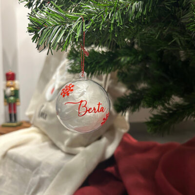 Bola Navidad personalizada modelo 2
