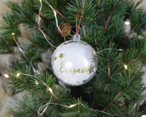Bola Navidad personalizada modelo 4