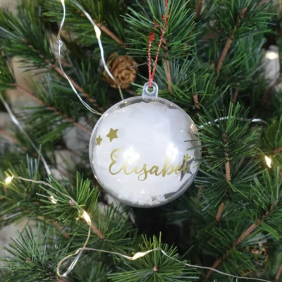 Bola Navidad personalizada modelo 4