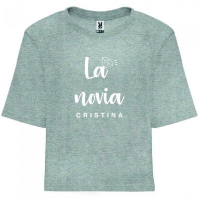 Camiseta la novia gris