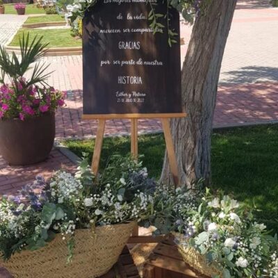 Cartel madera modelo 5