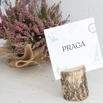 Indicadores de mesa Viajeros