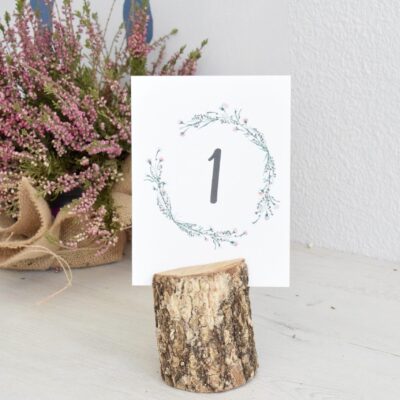 Indicadores de mesa Carmen