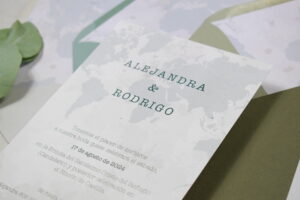 Invitación Belmont Verde
