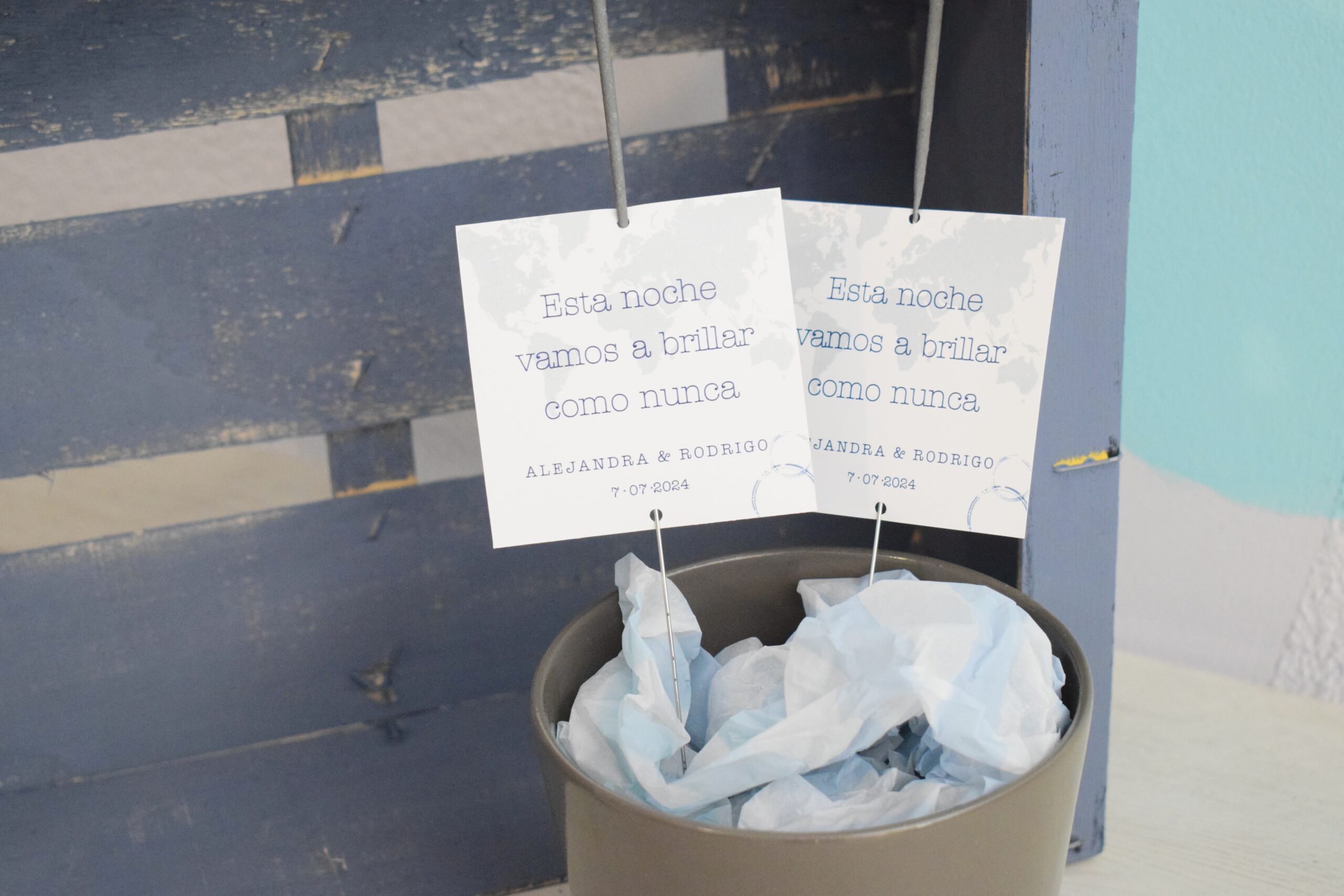 Bengalas Belmont Azul