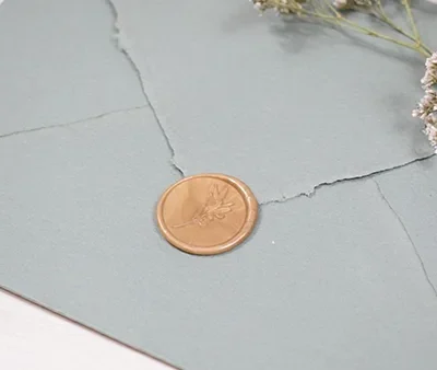 Lacre adhesivo Olivo