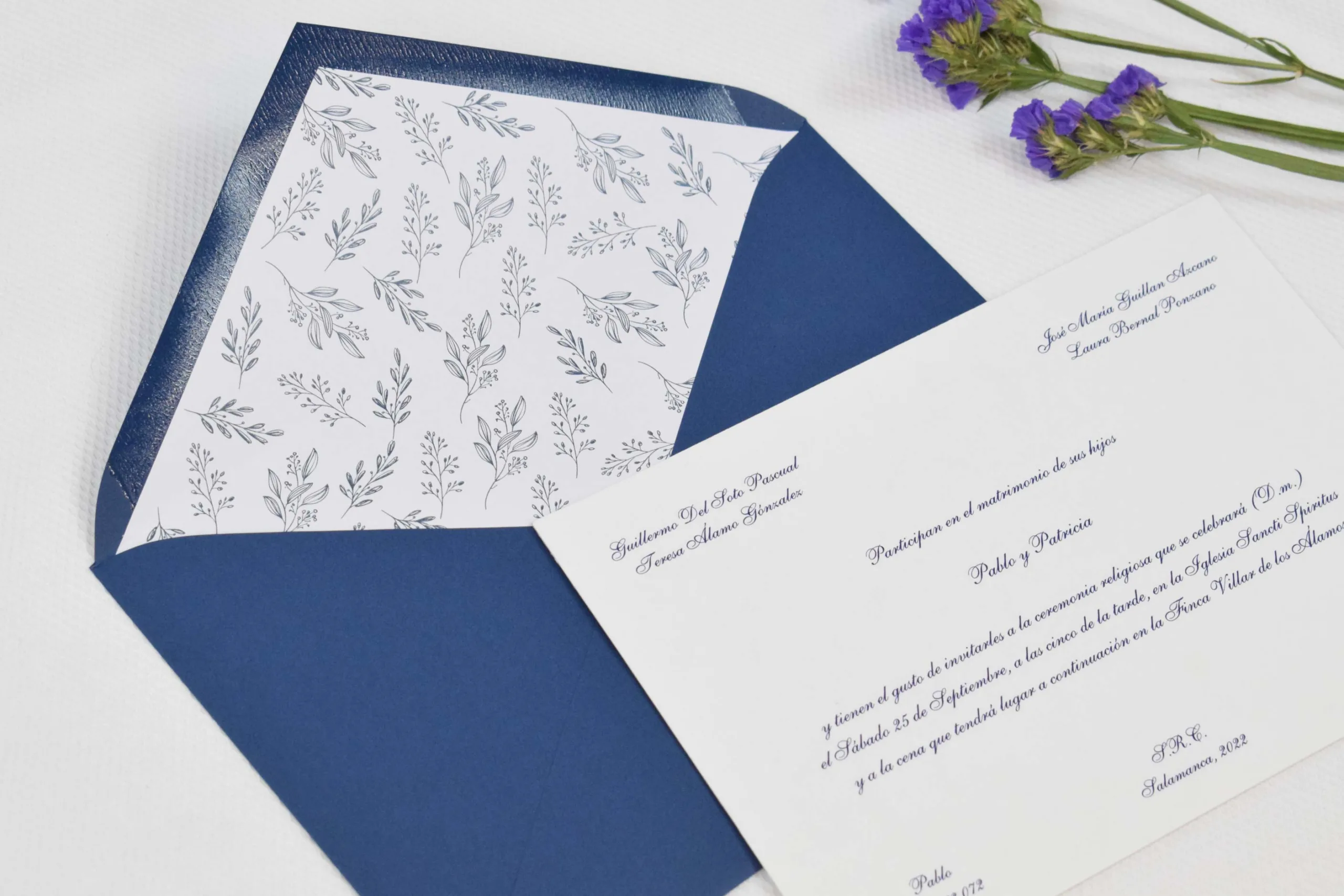 Sobre forrado Florecitas - Imagen 2