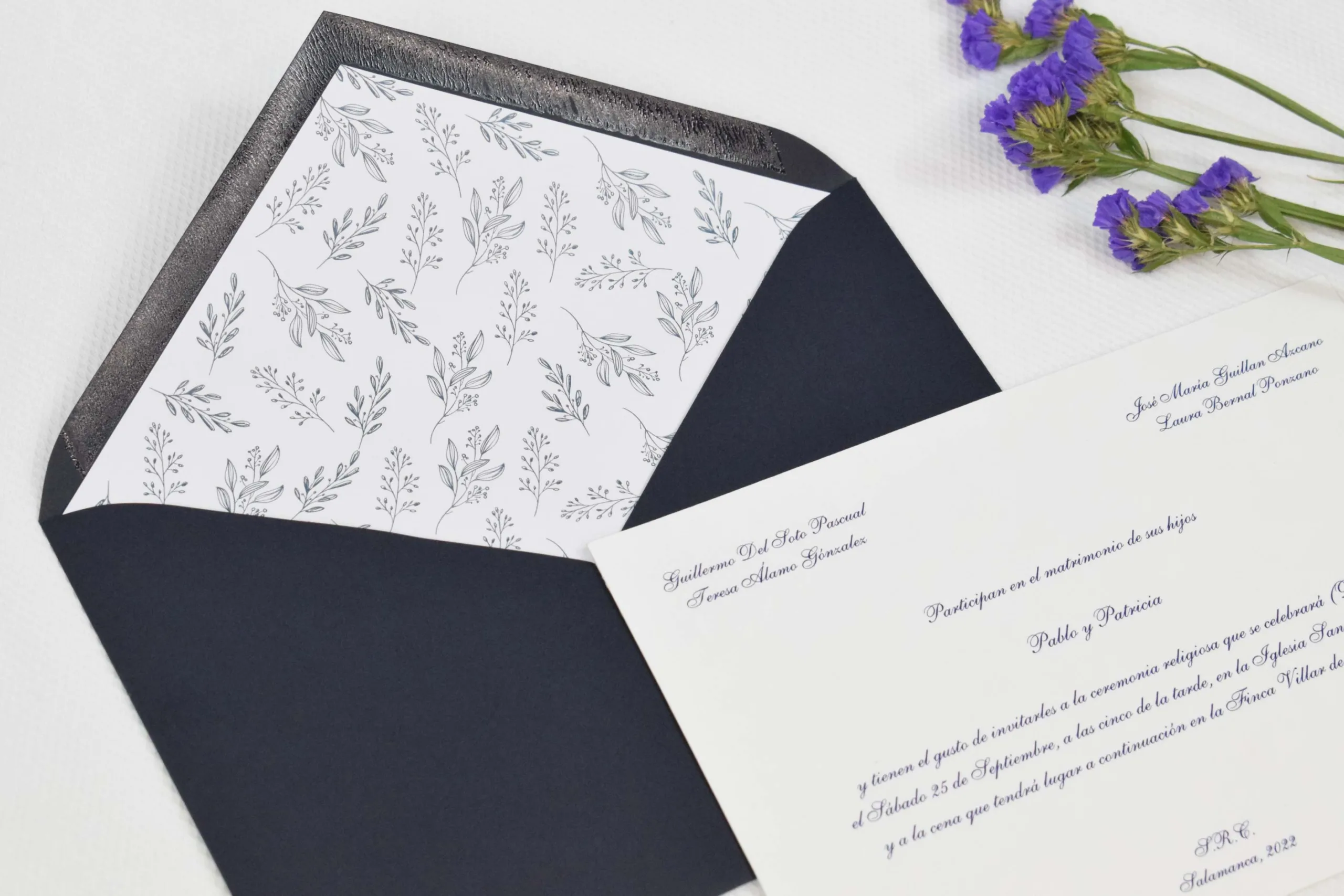 Sobre forrado Florecitas - Imagen 3