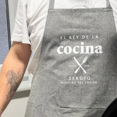 Delantal personalizado