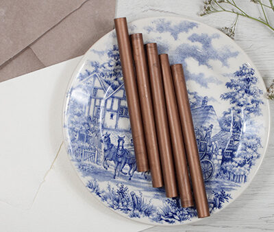 Barra de lacre cobre