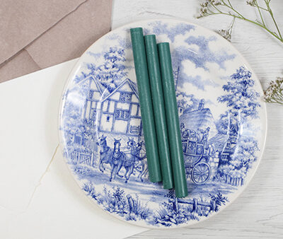 Barra de lacre verde